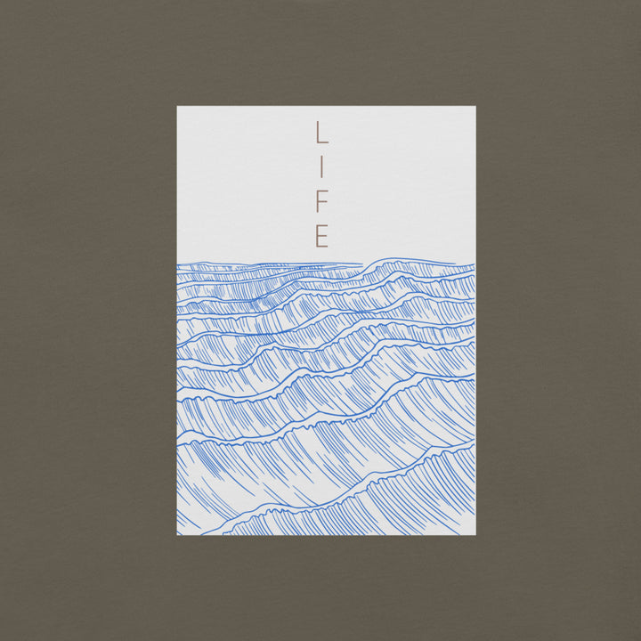 Ocean Life Unisex T-shirt by Christina Stefani