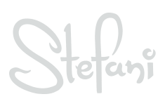 Stefani Living Co Logo in white