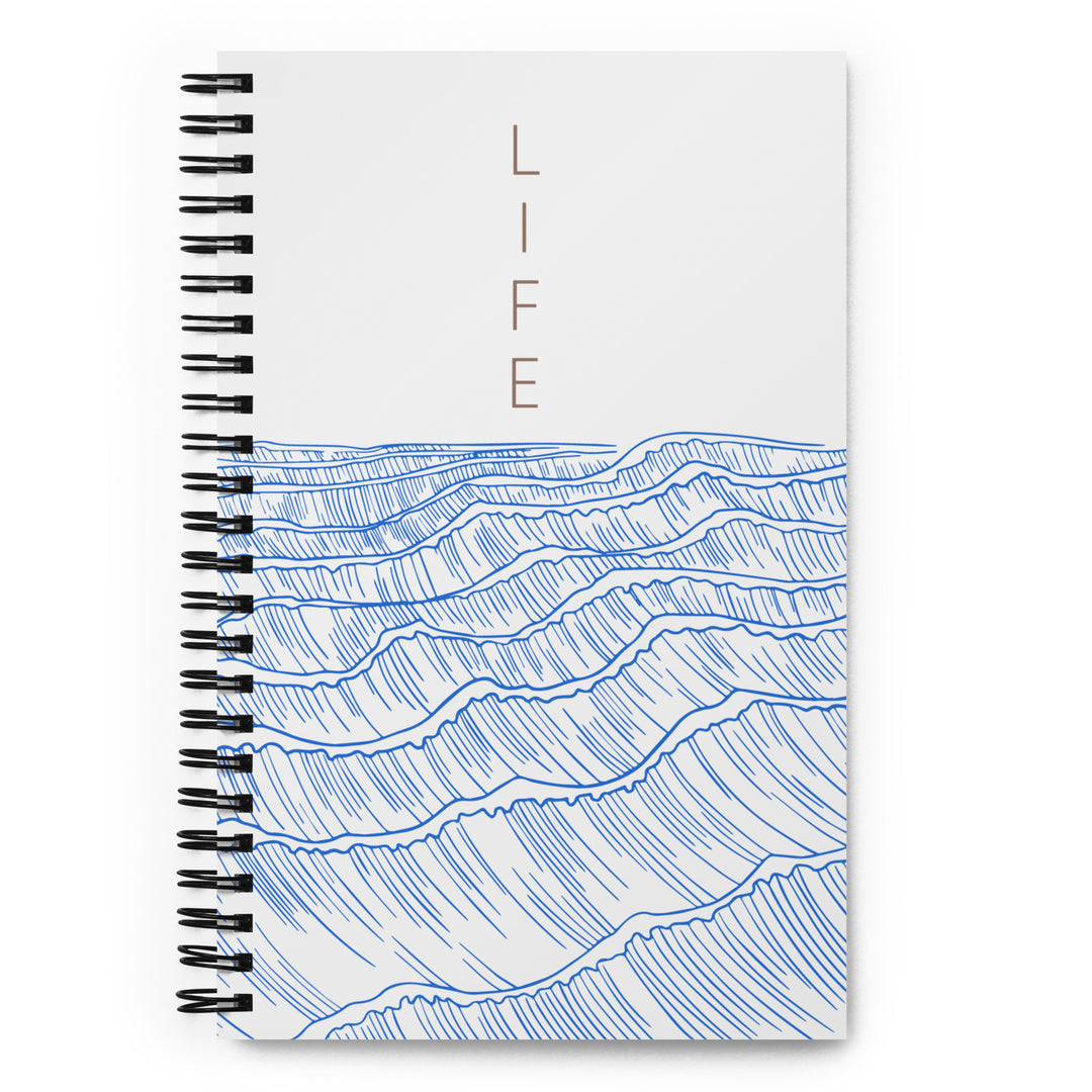 Ocean Life Spiral notebook by Christina Stefani