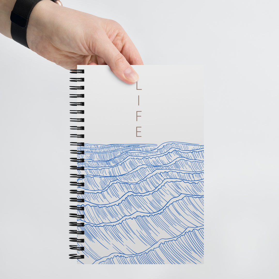 Ocean Life Spiral notebook by Christina Stefani