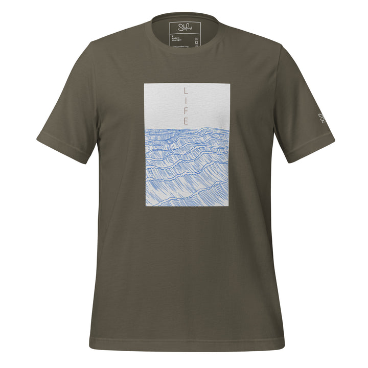 Ocean Life Unisex T-shirt by Christina Stefani