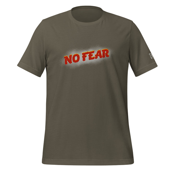 No Fear Graphic Unisex T-shirt by Christina Stefani