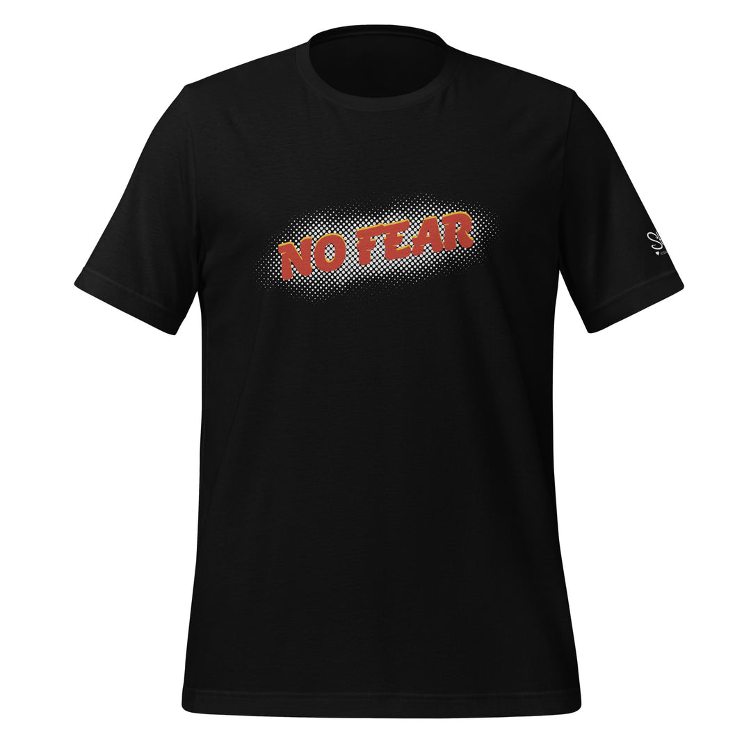 No Fear Graphic Unisex T-shirt by Christina Stefani