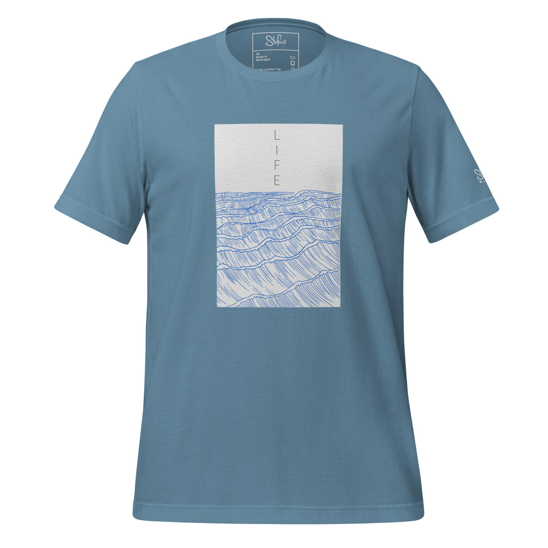 Ocean Life Unisex T-shirt by Christina Stefani