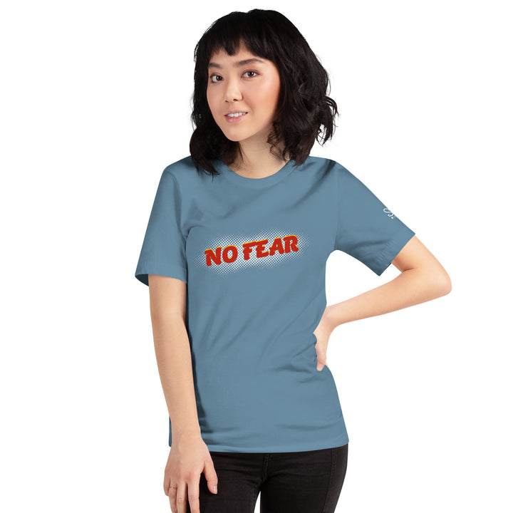 No Fear Graphic Unisex T-shirt by Christina Stefani