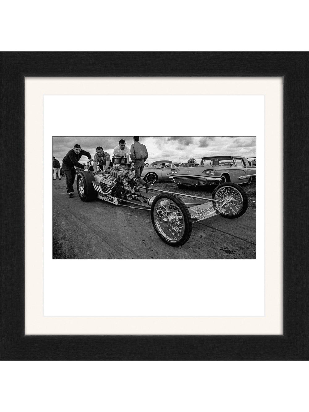 Drag Racing 1965 Square Edition - Richard Stefani - Stefani Fine Art