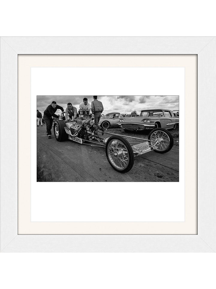 Drag Racing 1965 Square Edition - Richard Stefani - Stefani Fine Art