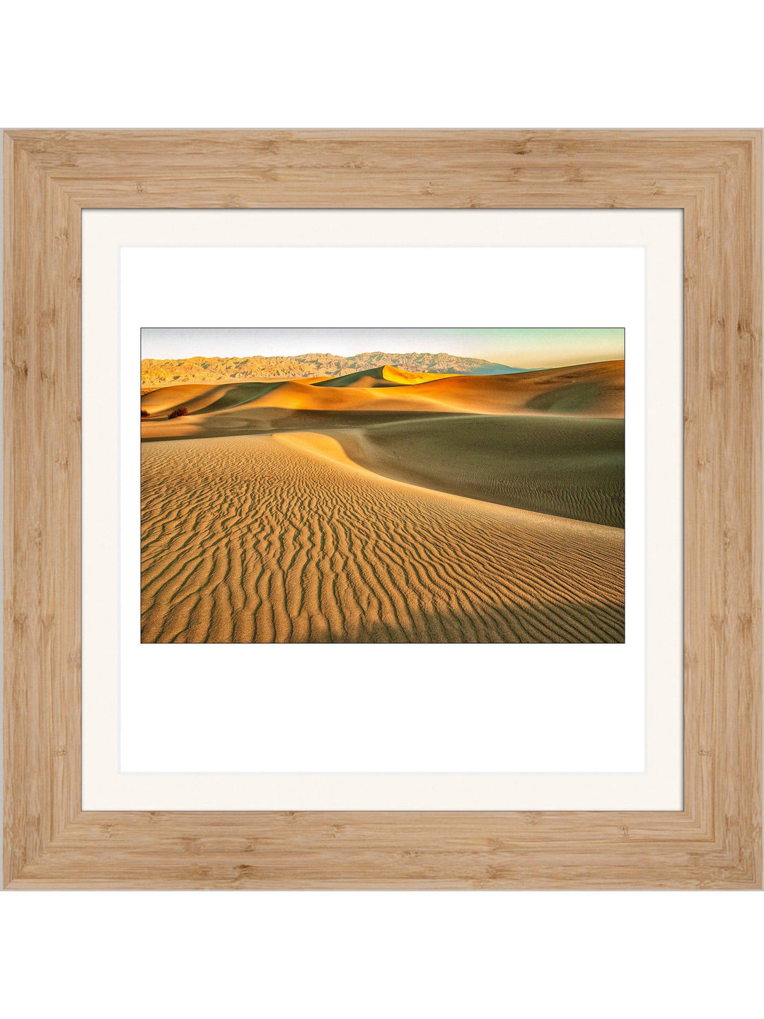 Golden Light - Death Valley Square Edition - Richard Stefani - Stefani Fine Art