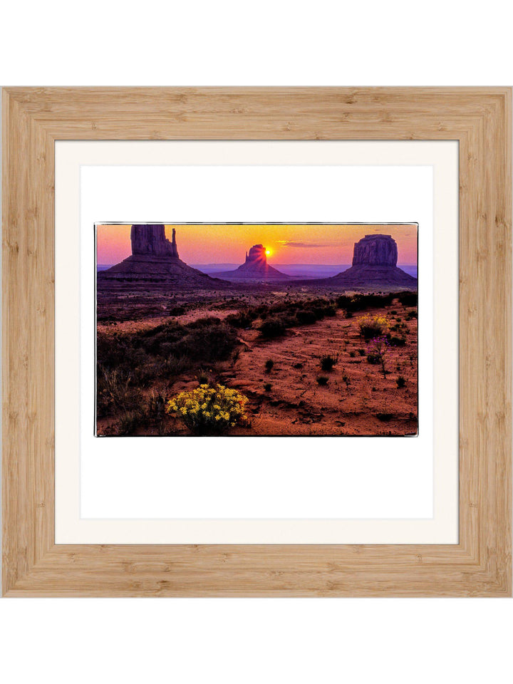 Spring in Monument Valley Square Edition - Richard Stefani - Stefani Fine Art