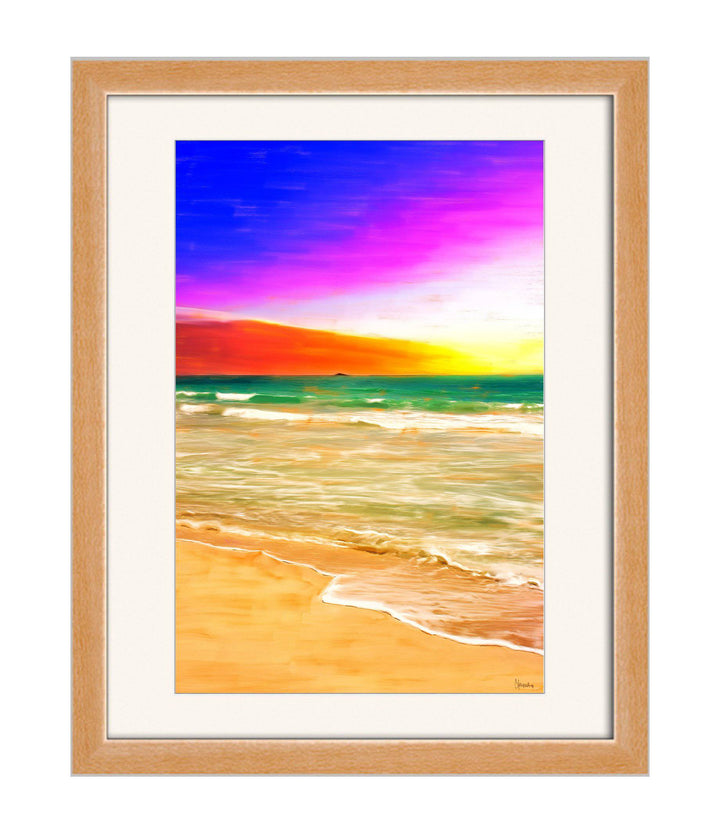 Kailua Beach Sunrise - Open Editions - Christina Stefani - Stefani Fine Art