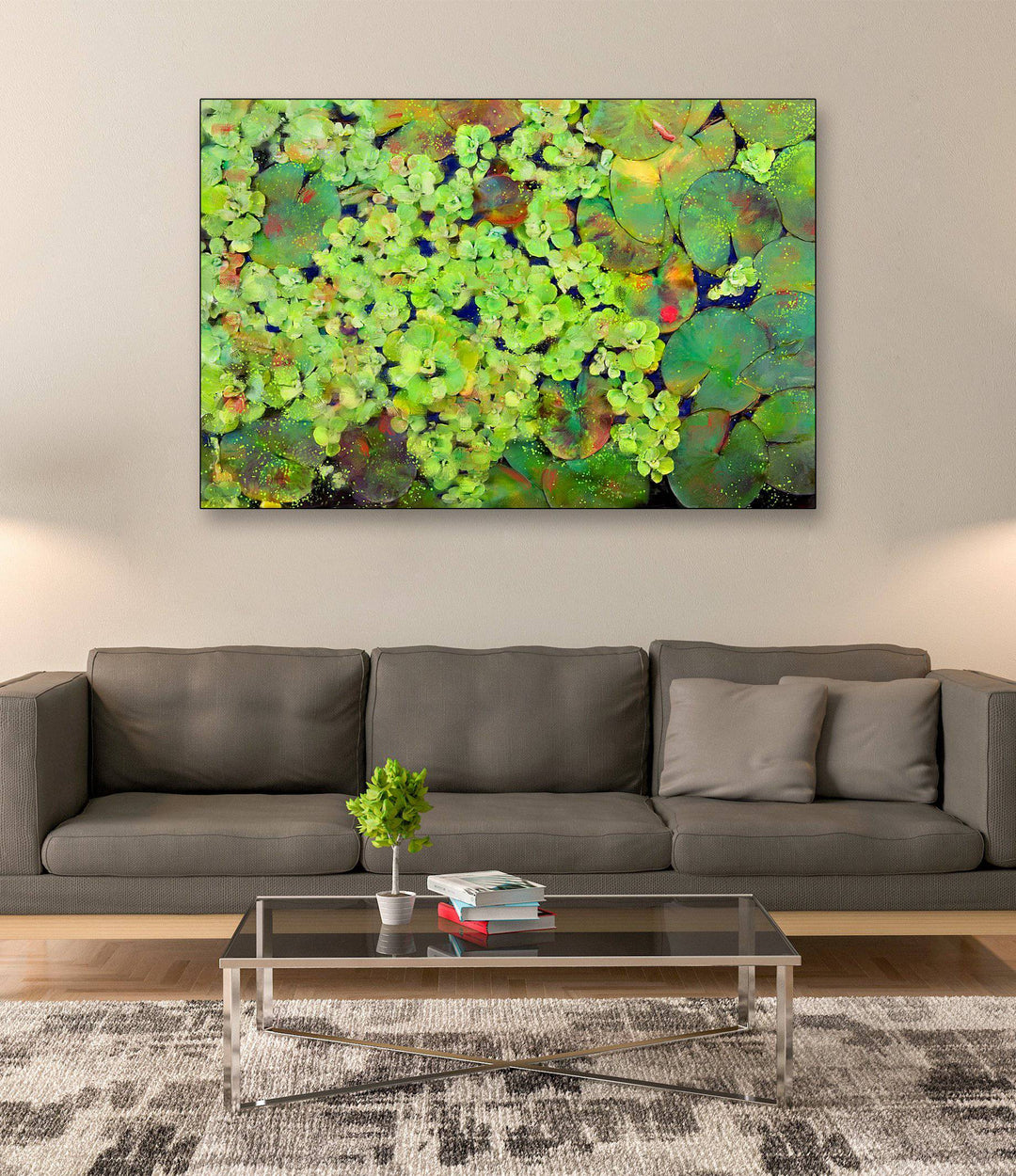 Lily Pads – Collector's Edition - Original - Christina Stefani - Stefani Fine Art