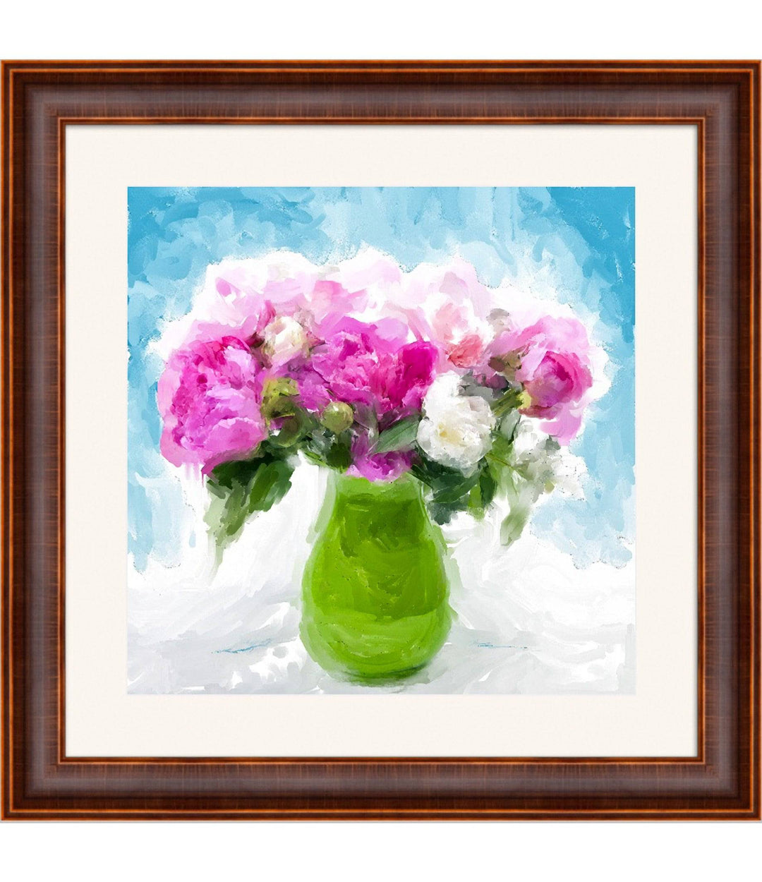 Pink Peonies – Limited Edition - Limited Editions - Christina Stefani - Stefani Fine Art