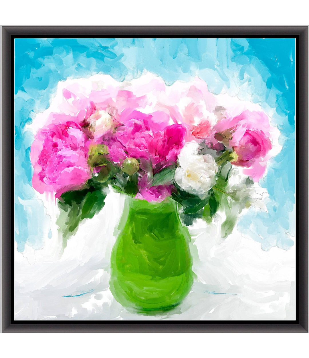 Pink Peonies - Open Editions - Christina Stefani - Stefani Fine Art