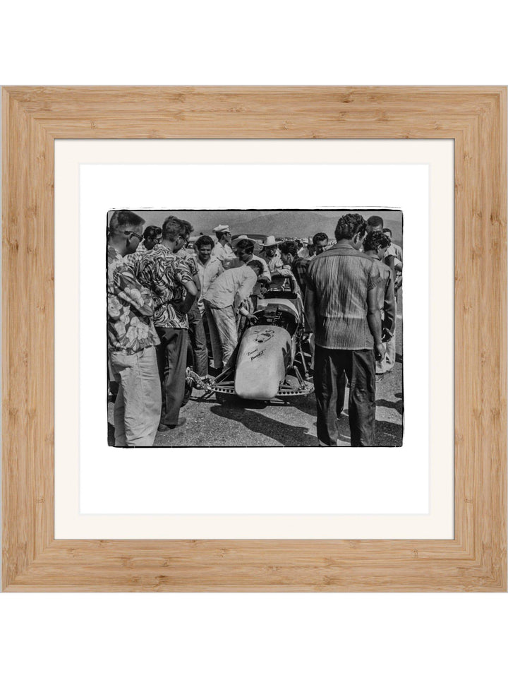 Bean Bandits Drag Racing 1953 Square Edition - Square Editions - Richard Stefani - Stefani Fine Art