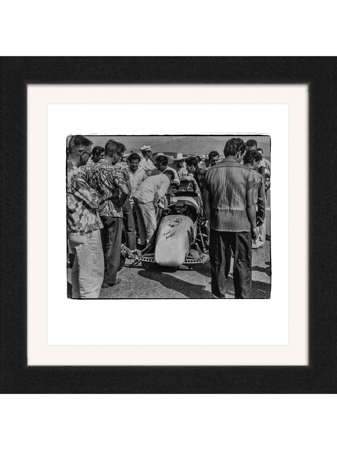 Bean Bandits Drag Racing 1953 Square Edition - Square Editions - Richard Stefani - Stefani Fine Art