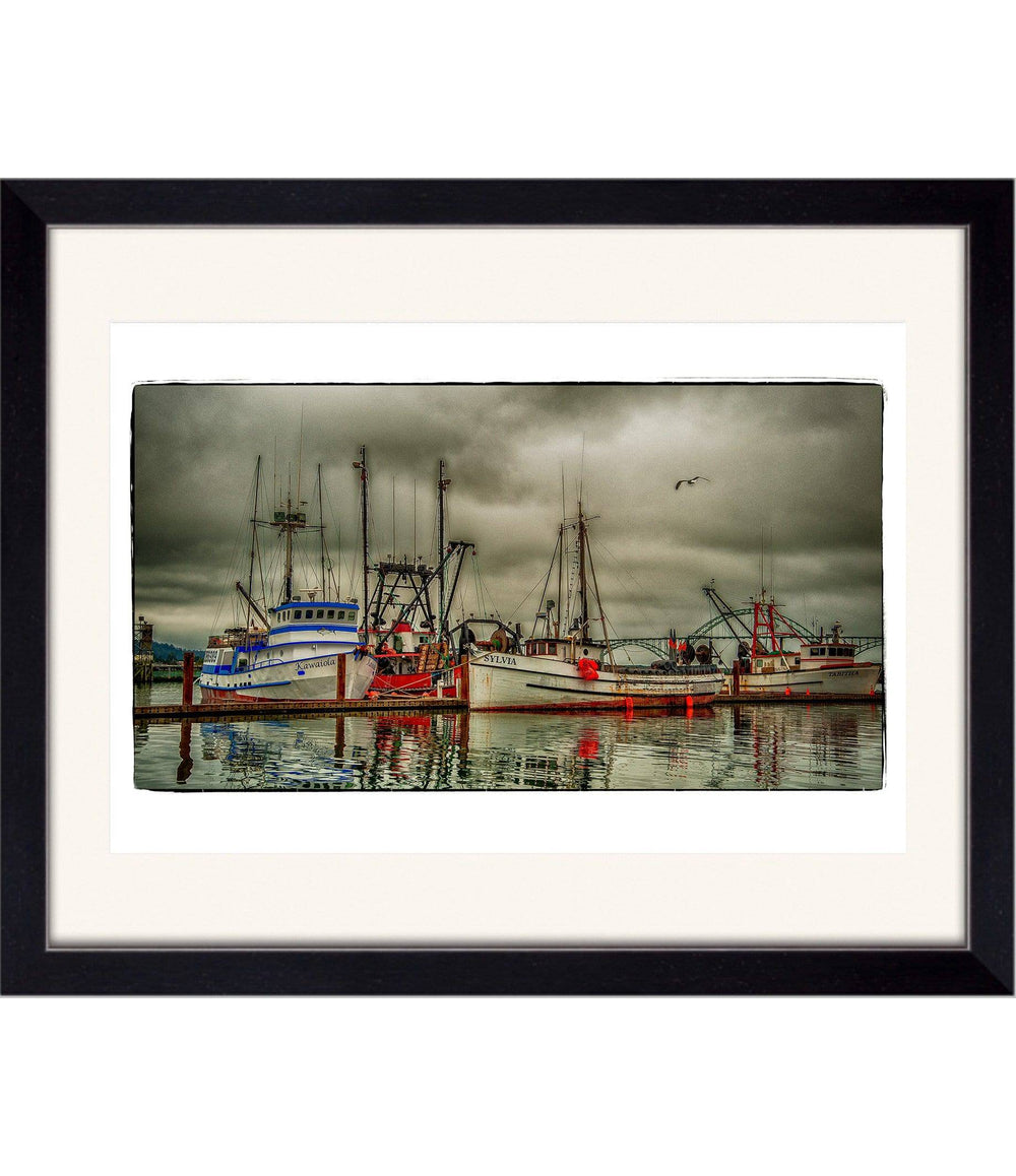 Stormy Afternoon - Open Edition with black frame - Richard Stefani - Stefani Fine Art